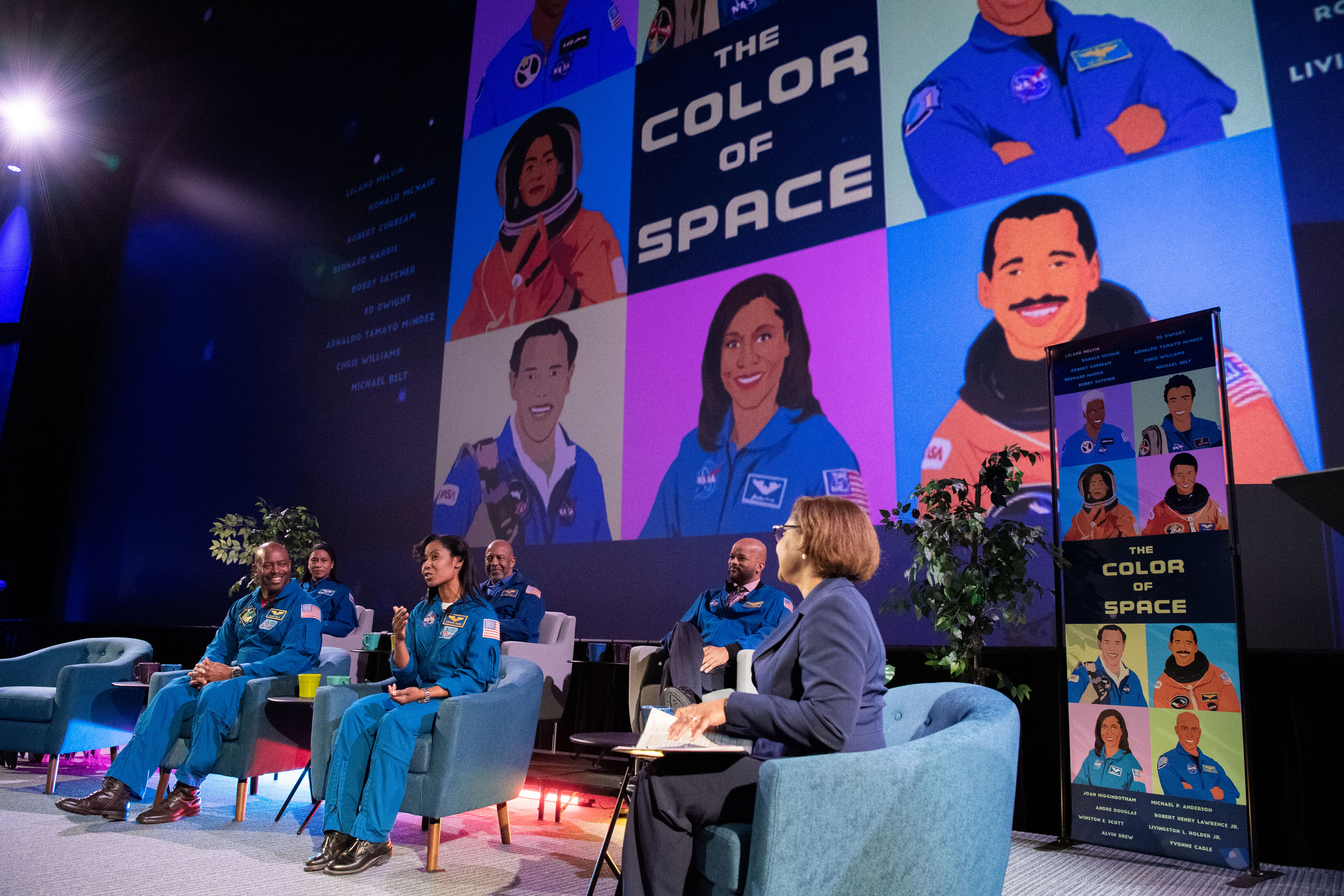 Astro_Stephanie's tweet card. Members of the public are invited to watch the free online premiere of The Color of Space, an inspirational documentary by NASA that tells the stories of