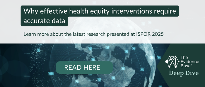 TheEviBase's tweet card. Why effective health equity interventions require accurate data