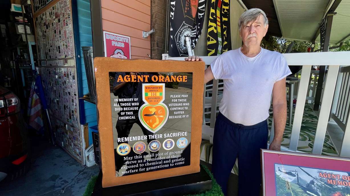 timvandenack's tweet card. A Vietnam War veteran living in Syracuse seeks creation of a memorial to honor those, like him, who suffered from exposure to Agent Orange during the war.
