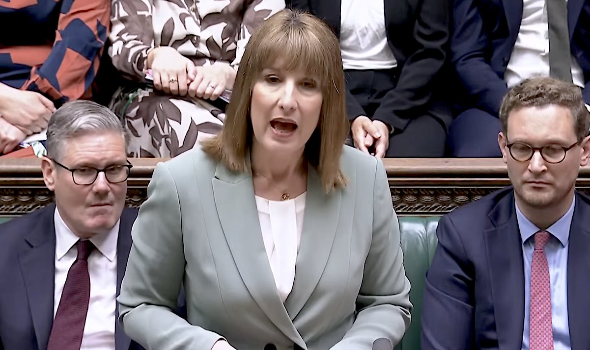PhilipHensher's tweet card. Rachel Reeves looked a little surprised at the cheers from the Labour benches that greeted her as she stood to give the Commons details of the spending review. As well she might: there can’t be many...