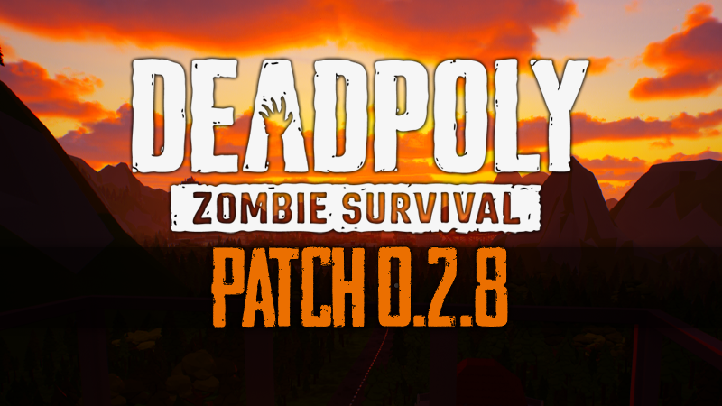 PlayDeadPoly's tweet card. Patch 0.2.8: Additions Added AKM Added 40 round Vector magazine New collectibles added New masks New helmets New clothing (More normal/realistic clothing coming next update!) ChangesHuge performance...