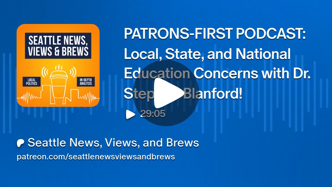 callananseattle's tweet card. Get more from Seattle News, Views, and Brews on Patreon