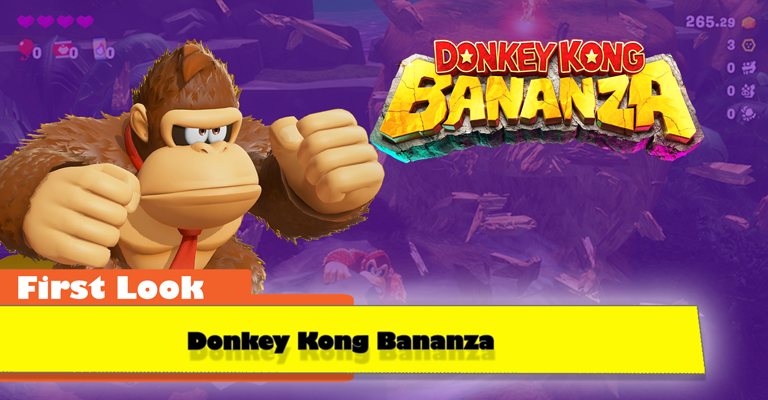NerdNewsSocial's tweet card. We are back again with another First Look, and this time we are talking about “Donkey Kong Bananza.” Check out