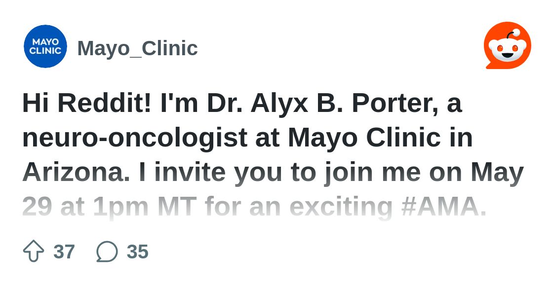 MayoClinicNeuro's tweet card. Explore this post and more from Mayo_Clinic's profile