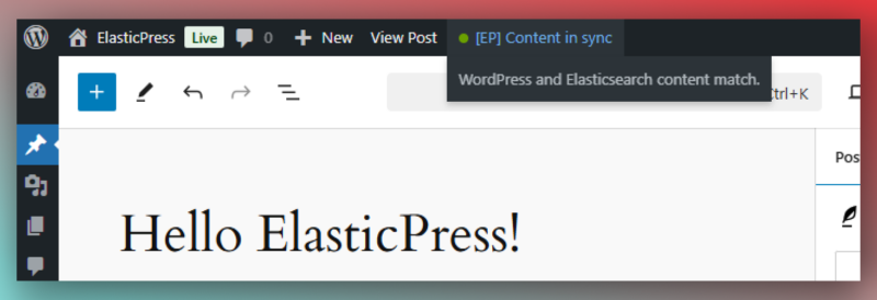 10up's tweet card. ElasticPress, our speedy and intelligent website search solution that brings Elasticsearch to WordPress, continues to evolve to support new use cases and improve usability for site owners and...