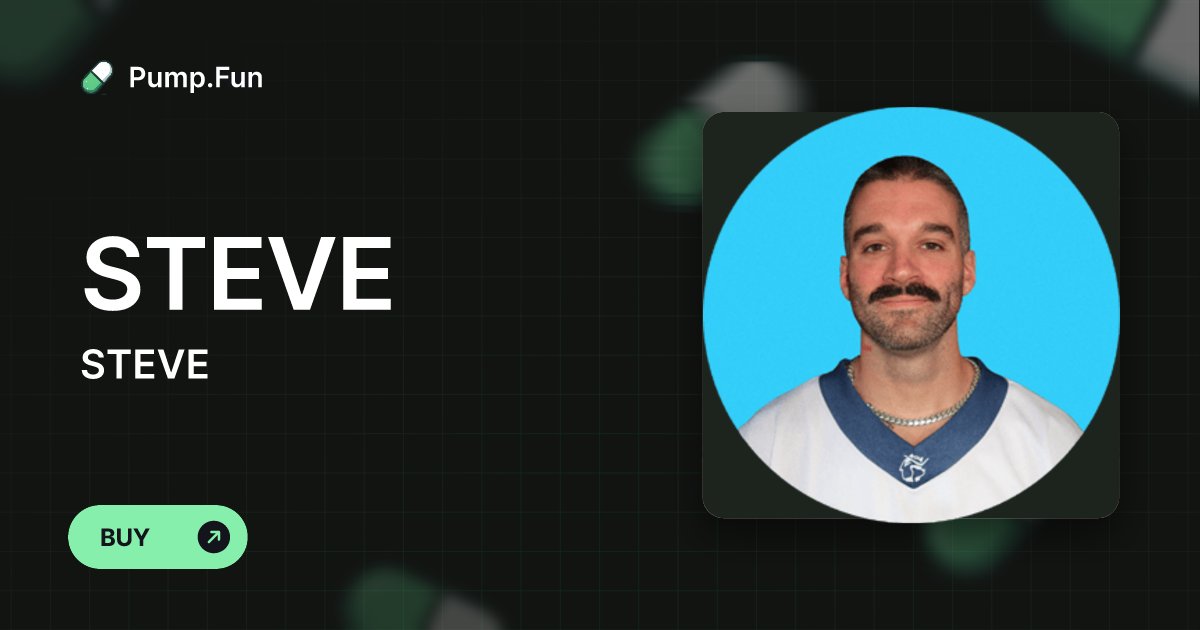 solanasteve_'s tweet card. STEVE (STEVE) - Pump