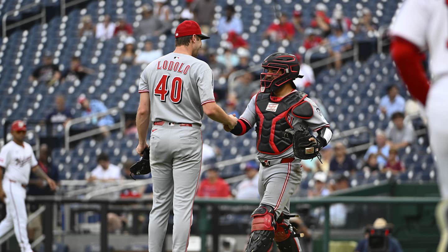 RedsTalkSI's tweet card. Nick Lodolo tossed a complete-game shutout on Wednesday.
