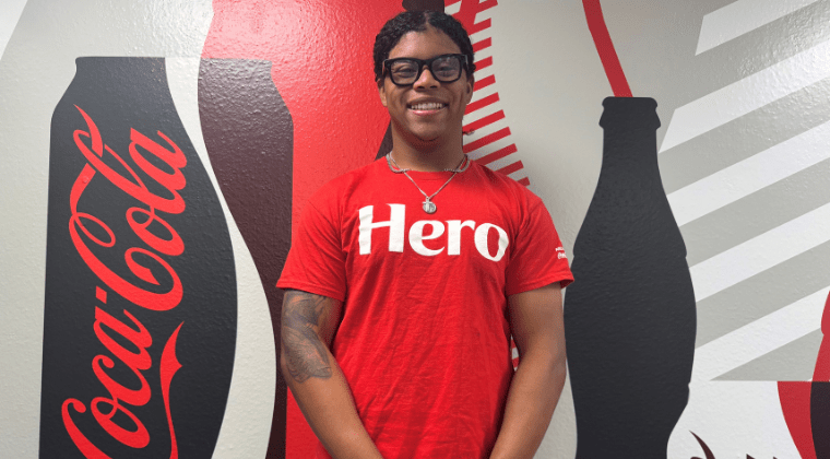HSUTX's tweet card. Discover how HSU's mechanical engineering program prepared student Jeremiah Richard for success at his Coca-Cola internship. Read his inspiring story.