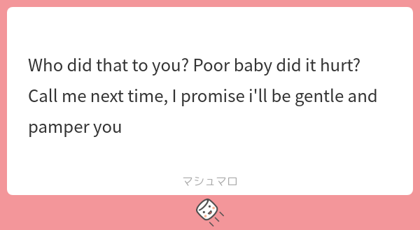 dh_2604's tweet card. 🐉さんの回答「I'm fine. He was having a bad day, and needed to relieve stress. I liked it.」