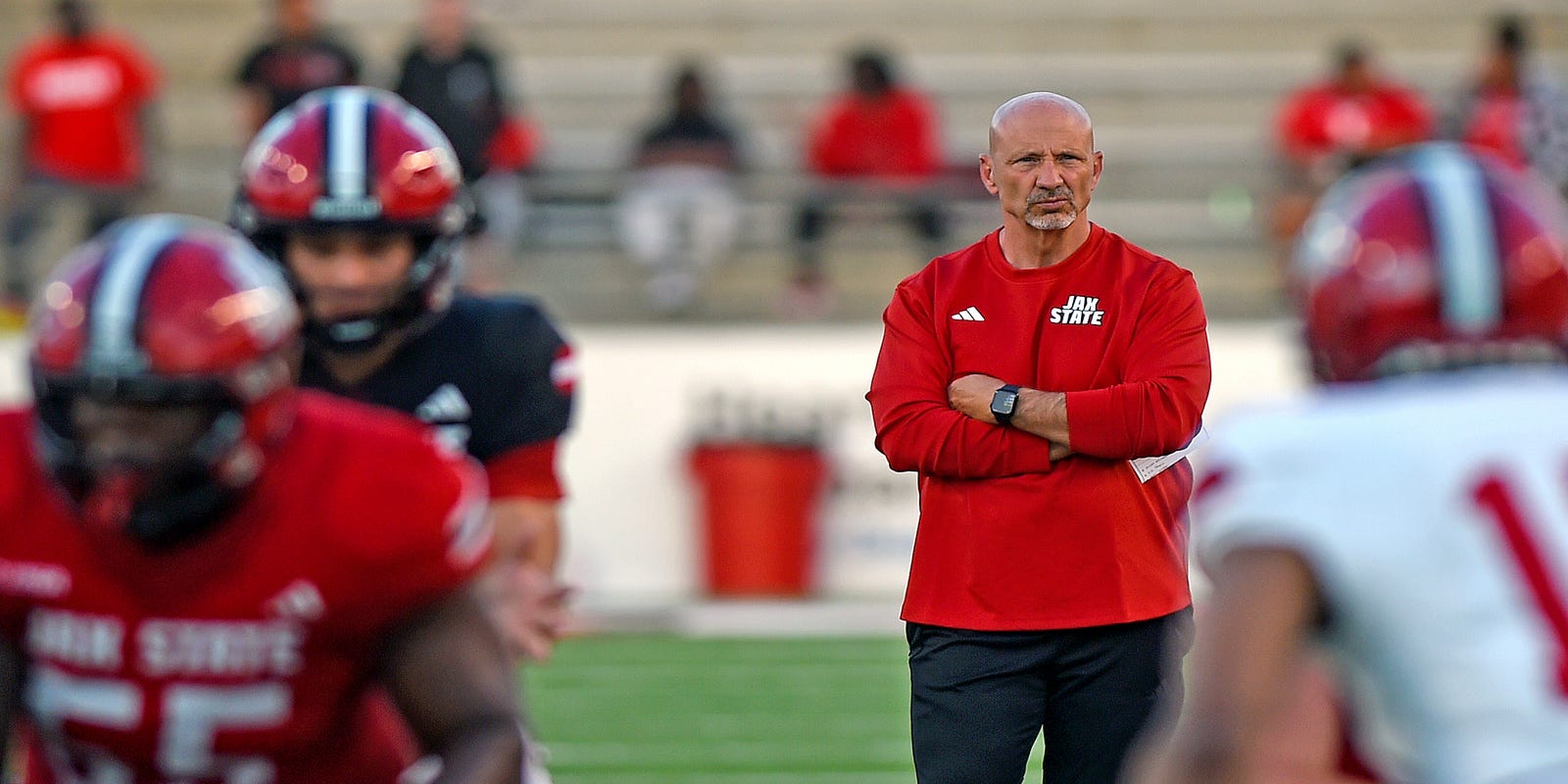 gadsdentimes's tweet card. Jacksonville State football: When do the Gamecocks start fall practice ahead of 2025 season under first year head coach Charles Kelly.