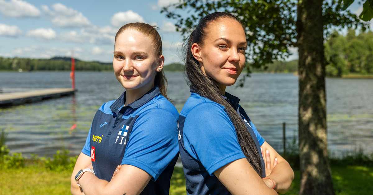 yleurheilu's tweet card. Suomen naisten lentopallomaajoukkue taipui vierasottelussaan Romanialle erin 1-3.
