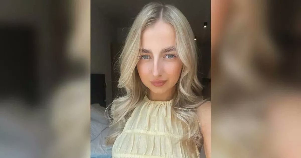 MENnewsdesk's tweet card. Georgia Harry died almost a month after falling down the stairs on a night out, an inquest has heard