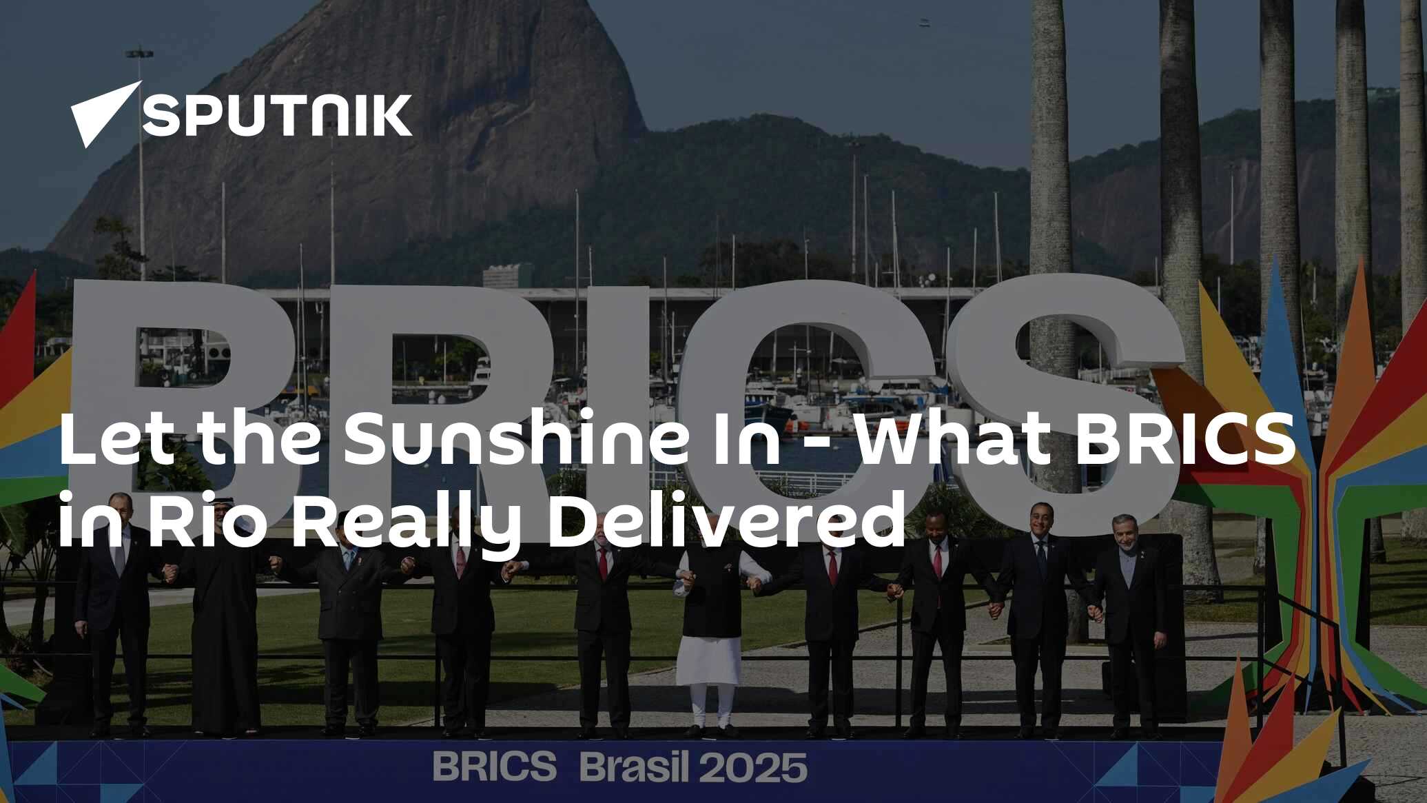 RealPepeEscobar's tweet card. BRICS as a whole scored a stunning comeback. The feeling in Rio – from Global South-wide business representatives and diplomats – was almost of exhilaration.