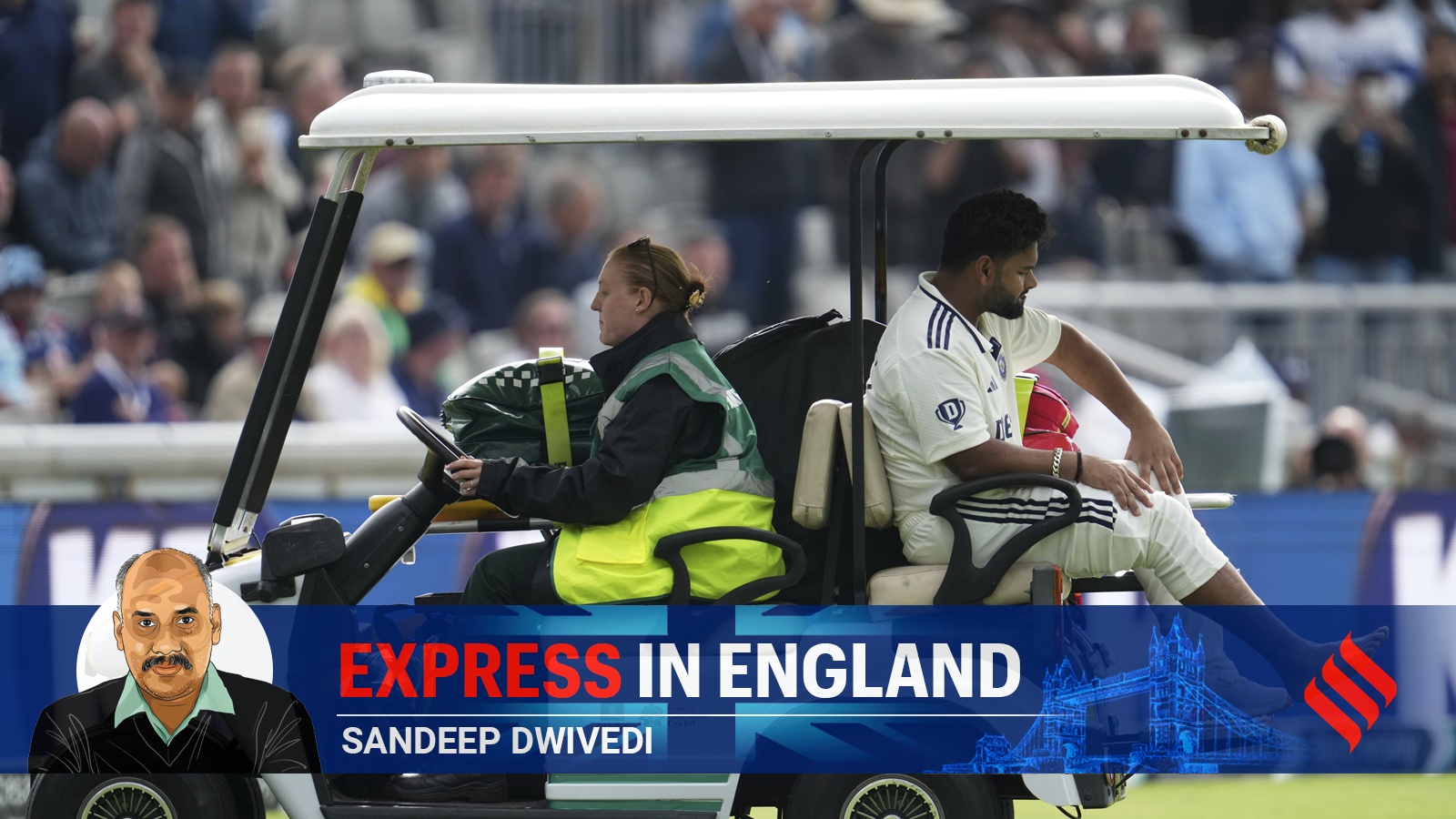 IndianExpress's tweet card. India did recover from his loss, but the hosts would end the day relieved after a wicketless first session.