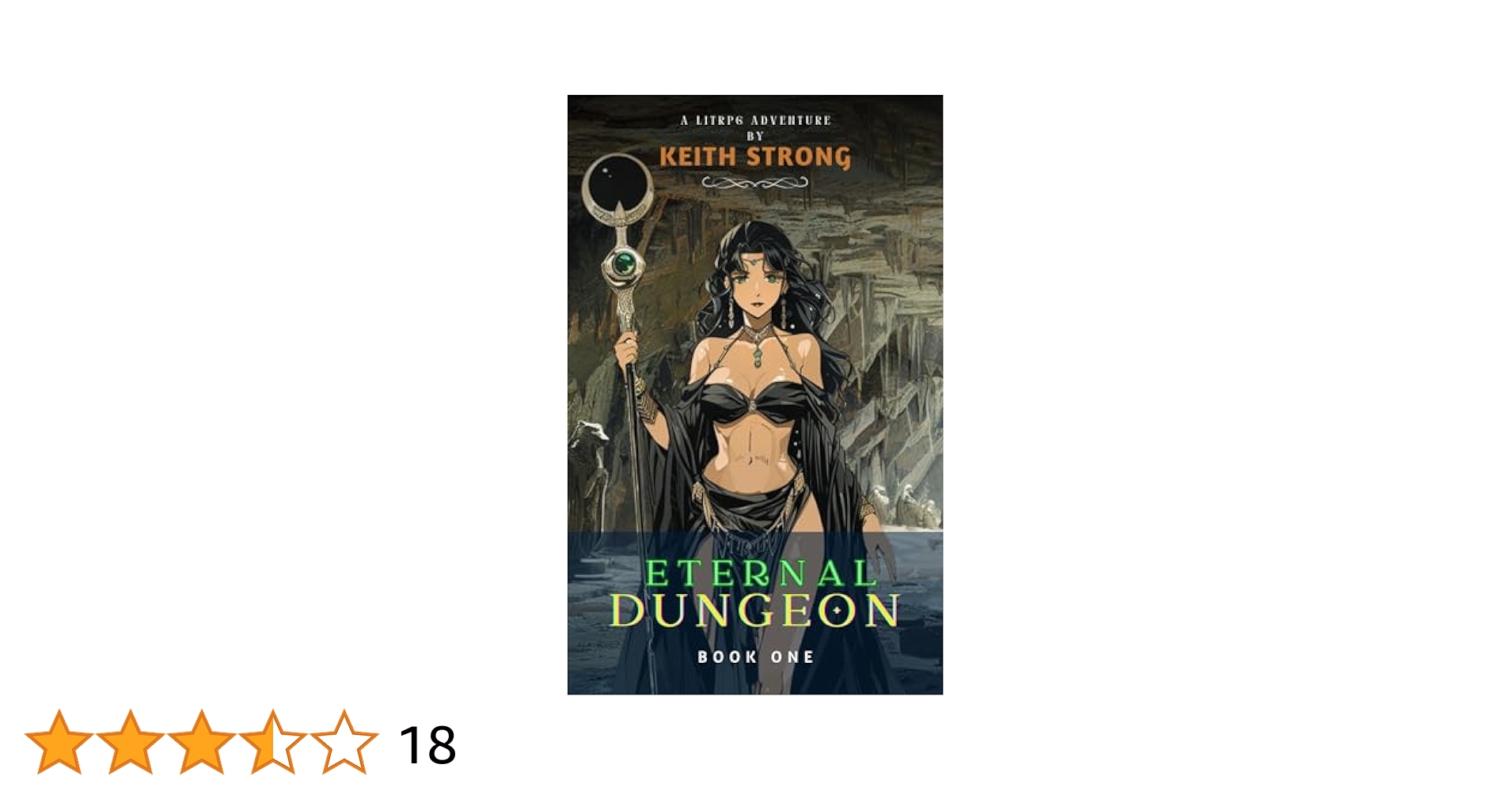orcish_dreams's tweet card. Eternal Dungeon - Book 1: A HaremLit litRPG Action Romance For Men