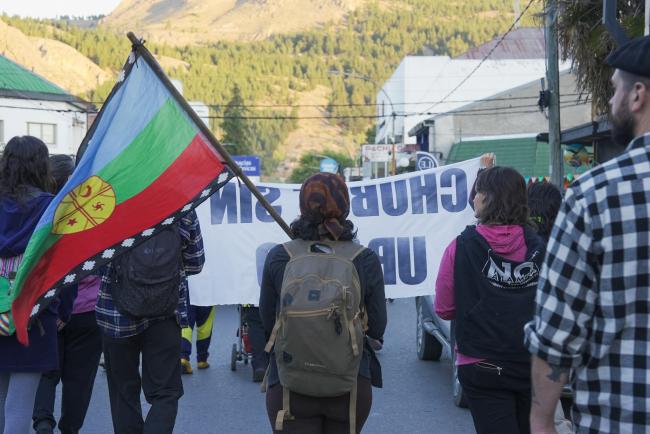 NACLA's tweet card. As Argentina’s far right administration dismantles Indigenous protections, a wave of land evictions has destabilized life for Patagonia’s Mapuche community.