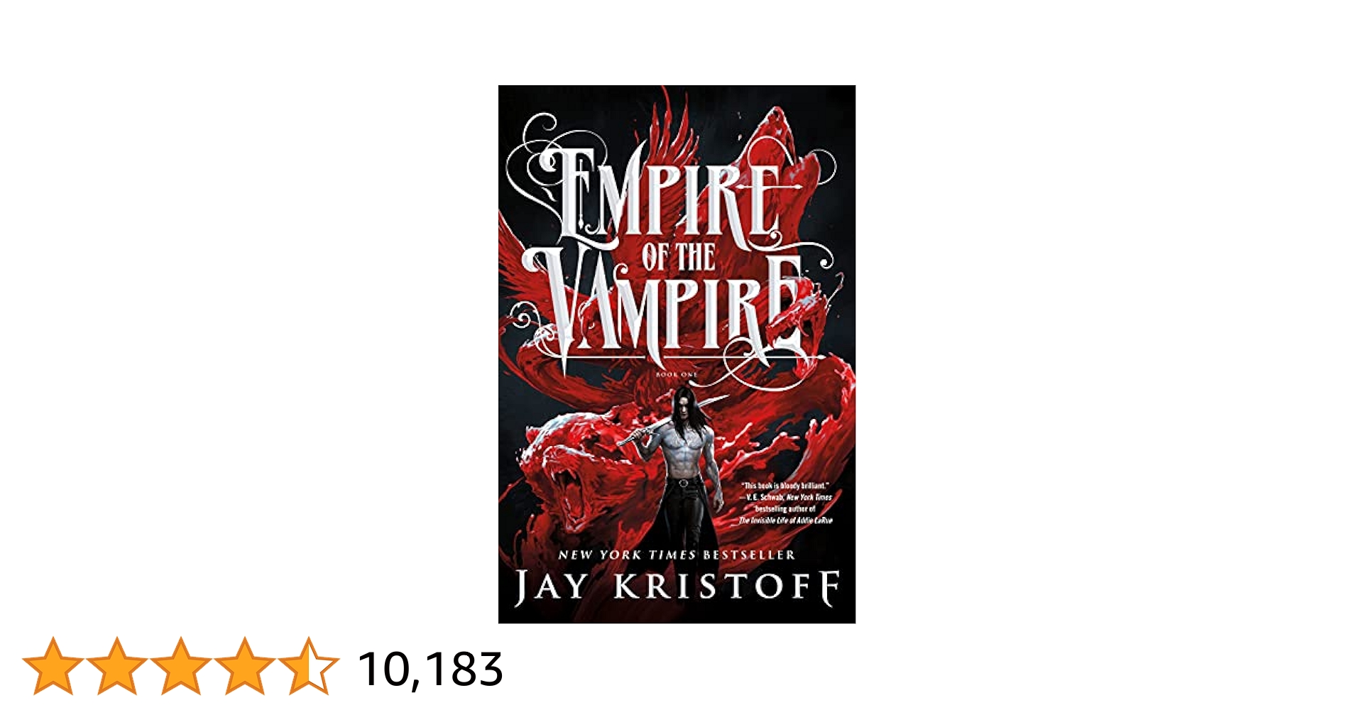 orcish_dreams's tweet card. Empire of the Vampire: Book One