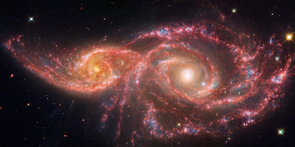 SEPhysics's tweet card. Explore early galaxy research with Dr Emma Curtis Lake, then join a collaborative discussion on using it in the KS3 science classroom