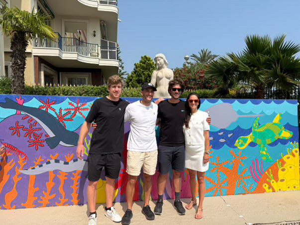 thekermadecs's tweet card. The mural painting event was designed to showcase the vital importance and ecological significance of seamounts and was hosted by the Deep Sea Conservation Coalition.