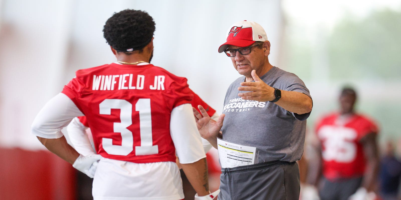 MandrewNFL's tweet card. The first day of Bucs training camp has wrapped and with it we have some takeaways to update you on including what plays were made.