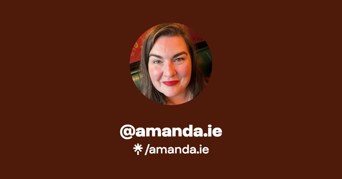 AmandaFBelfast's tweet card. Belfast based freelance journalist. Writer. Talker. Events. amanda@amanda.ie