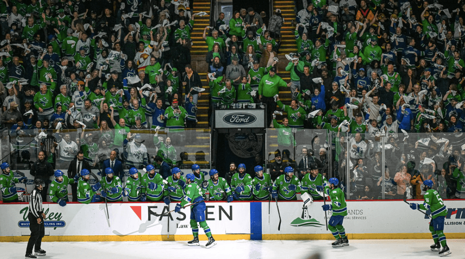 CanucksArmy's tweet card. Abbotsford Canucks General Manager Ryan Johnson announced that they ha...