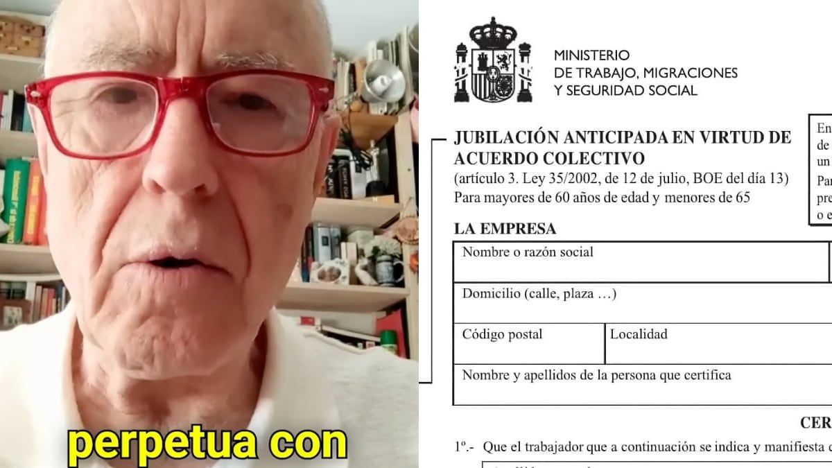asjubi40's tweet card. El jubilado explica que tuvo que jubilarse de manera forzosa después de haber cotizado más de 43 años y aún le ha quitado un 24% de la pensión de por vida.