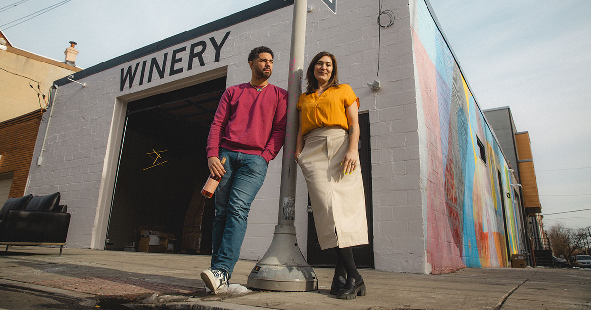 phillymag's tweet card. Forget sprawling vineyards — a vibrant urban wine scene is taking root right in Kensington and Fishtown.
