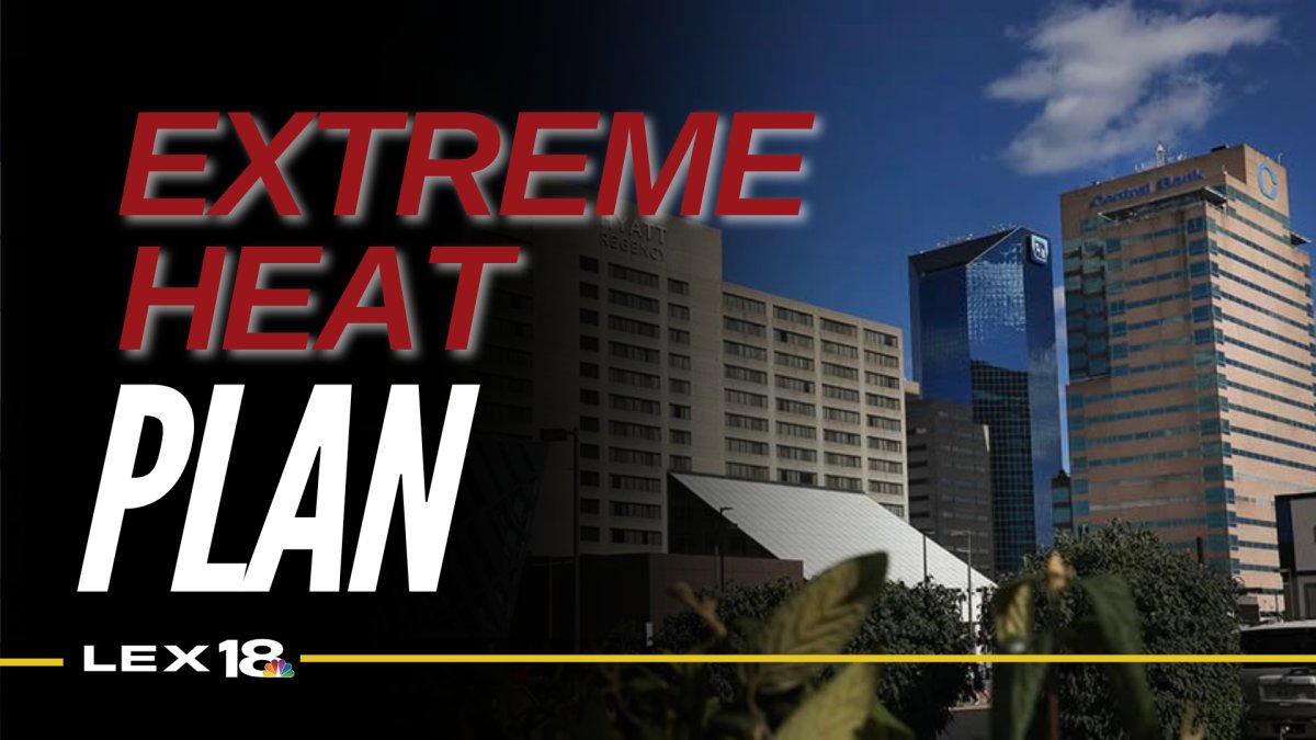 LEX18News's tweet card. On Wednesday, the city of Lexington activated Phase 1 of it's Extreme Heat Plan until the evening of Sunday, July 27.