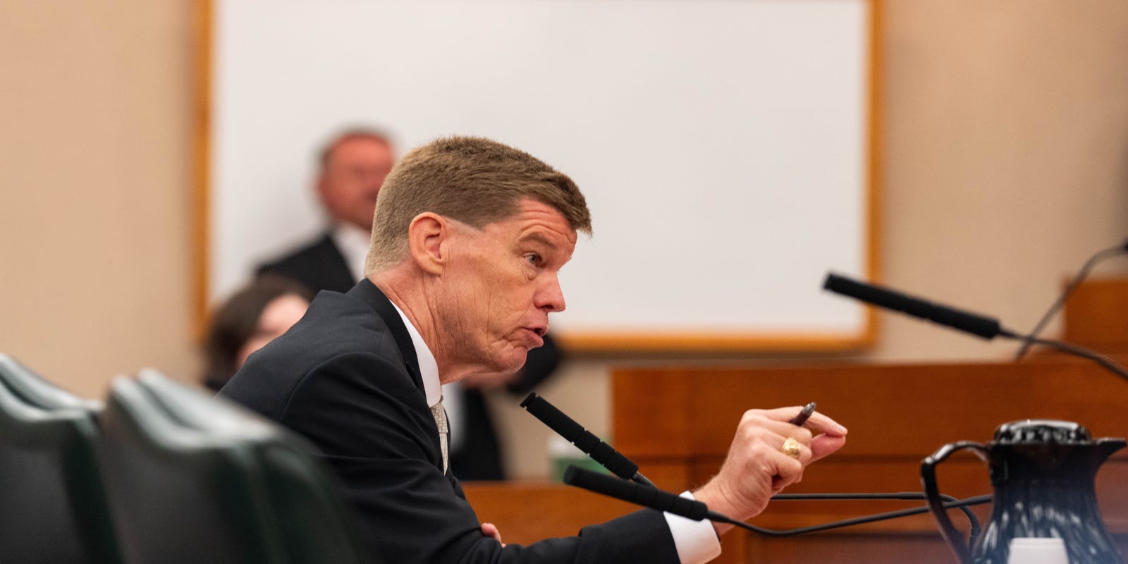 statesman's tweet card. Public Hearing at State Capitol Focuses on Flood Response and Recovery.