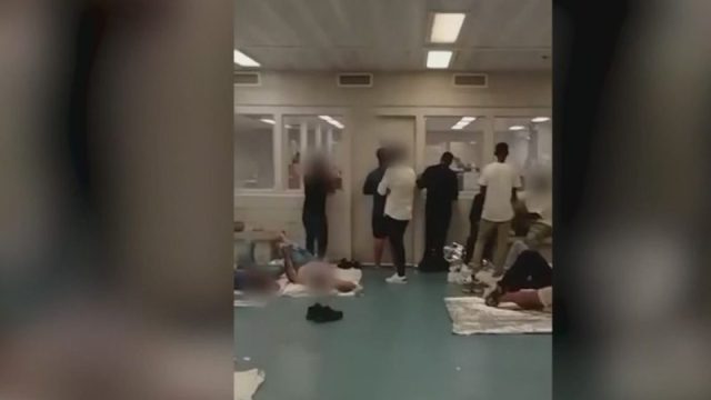 KHONnews's tweet card. A newly released video from inside the holding cells at Manhattan’s immigration court is raising more concern over how federal immigration authorities are treating detainees.