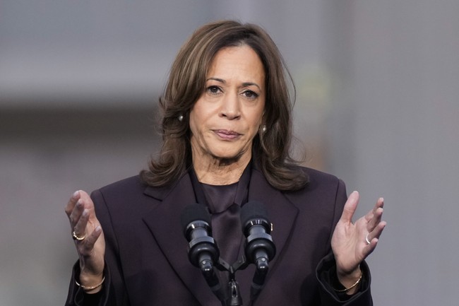 PJMedia_com's tweet card. Trump calls for prosecution of Kamala Harris over alleged illegal payments from Democrats.