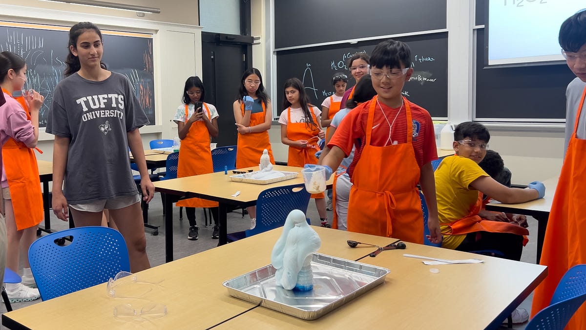 mitopenlearning's tweet card. MIT Open Learning’s pK-12 team empowers 70 middle school learners to think critically and creatively about their own local environments.