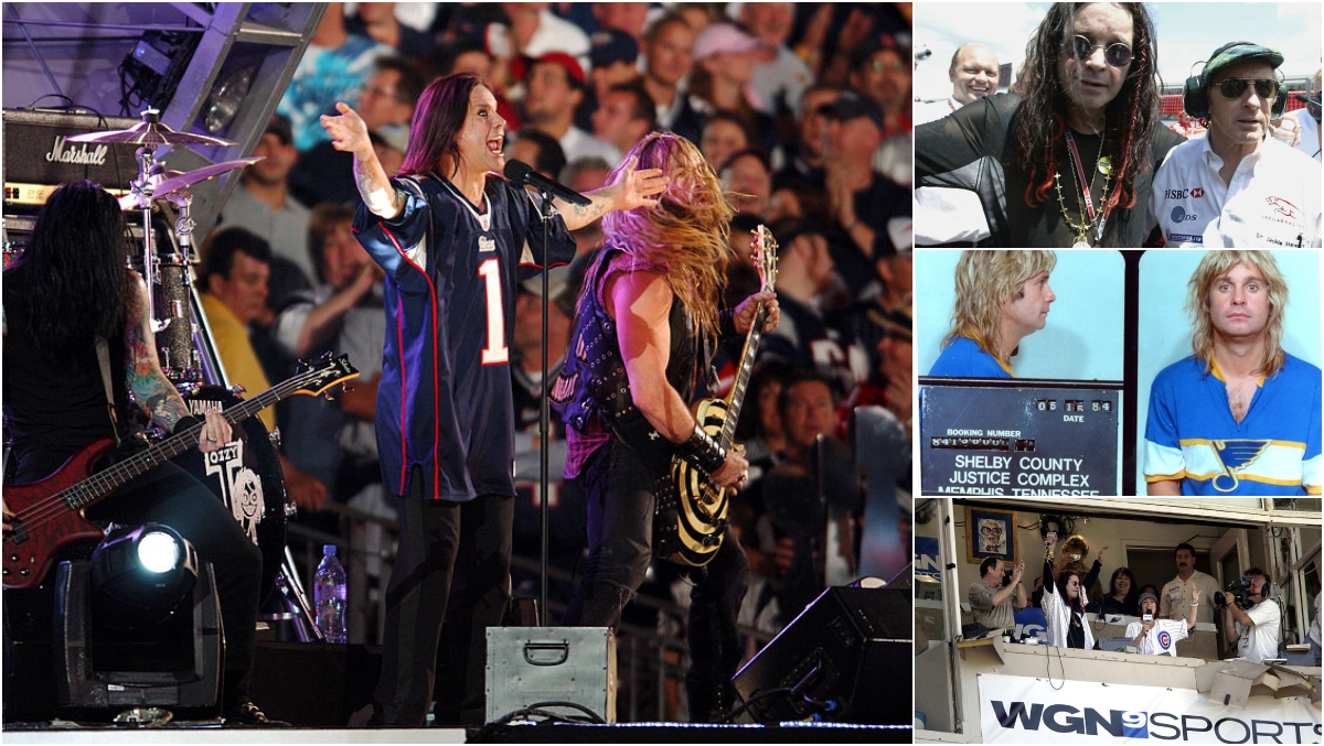 Matt_Reigle's tweet card. Late heavy metal icon Ozzy Osbourne had many memorable forays into the world of sports.