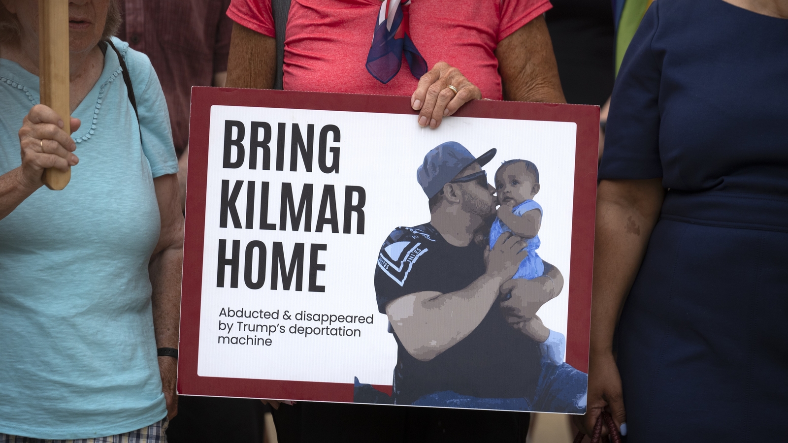 ABC30's tweet card. A federal judge in Maryland has prohibited the Trump administration from taking Kilmar Abrego Garcia into immediate immigration custody if he's released from jail.