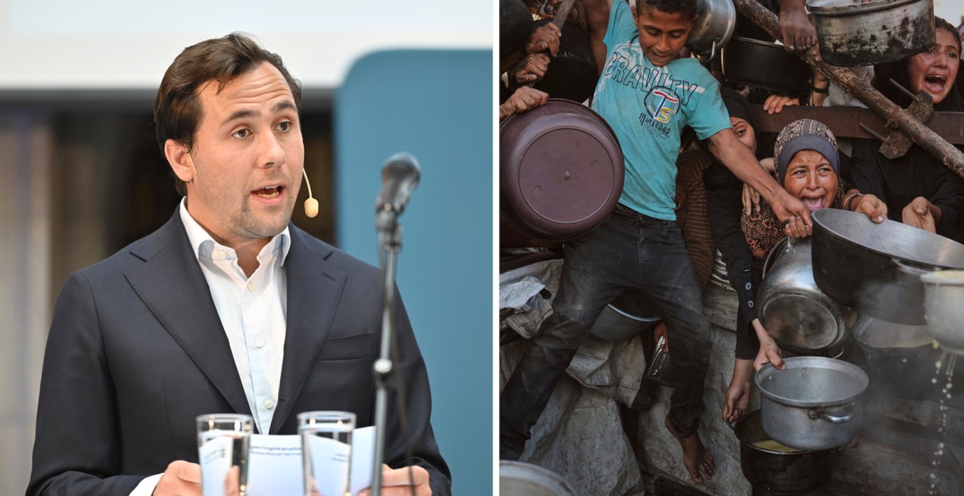 bertilsson86's tweet card. Den rådande situationen i Gaza är oförsvarlig, skriver bistånds- och utrikeshandelsminister Benjamin Dousa (M) i en kommentar till Omni.