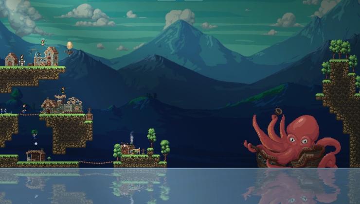 Craftlingsgame's tweet card. I had fond memories of playing tons of Lemmings on the Amiga, and now Craftlings is rekindling my love of it but with a city-building twist.