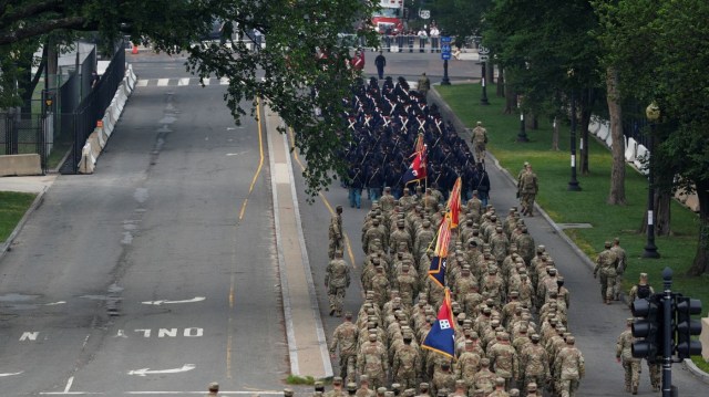 storeymoorfield's tweet card. The Army spent around $30 million on the military parade to mark the 250th anniversary of the U.S. Army, which also fell on the day of President Trump’s 79th birthday.  “I can confirm the total for…