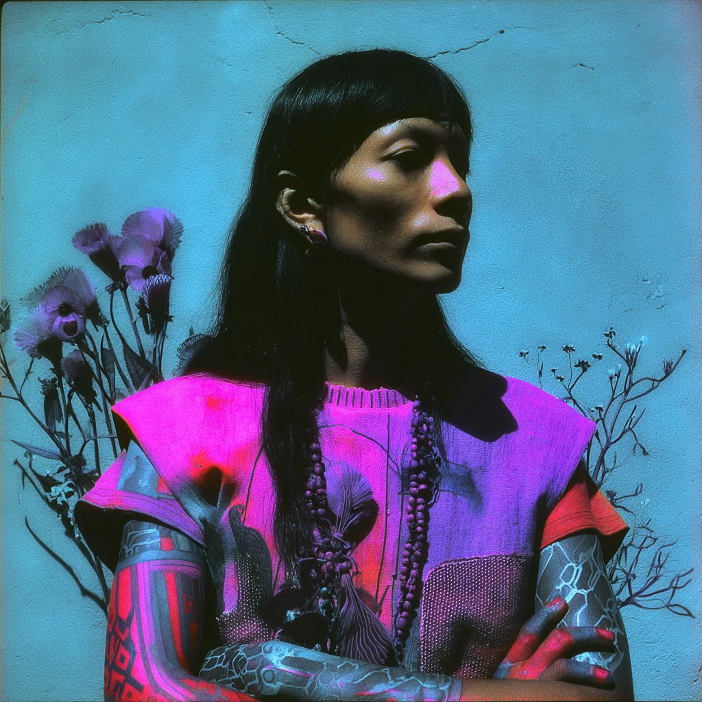 BerSektor's tweet card. We're all moving toward violet, the color of wisdom and spiritual ascension, the work of consciousness. Is it her? Is it him? It doesn't matter. The square...
