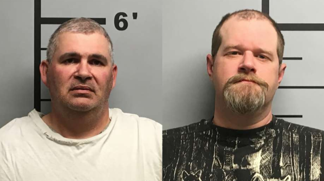 SPathf1nder1's tweet card. Two Arkansas men face charges after allegedly shooting each other during a night of drinking while each man tried on a bulletproof vest, according to the Benton County Sheriff’s Office.