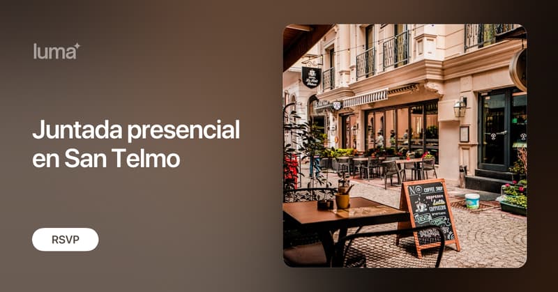 shareit_lat's tweet card. 🚨 ¡EVENTO PRESENCIAL EN SAN TELMO! 🚨 Este sábado 19 a las 16hs nos juntamos en comunidad para compartir un rato entre personas que estamos en (o queremos…