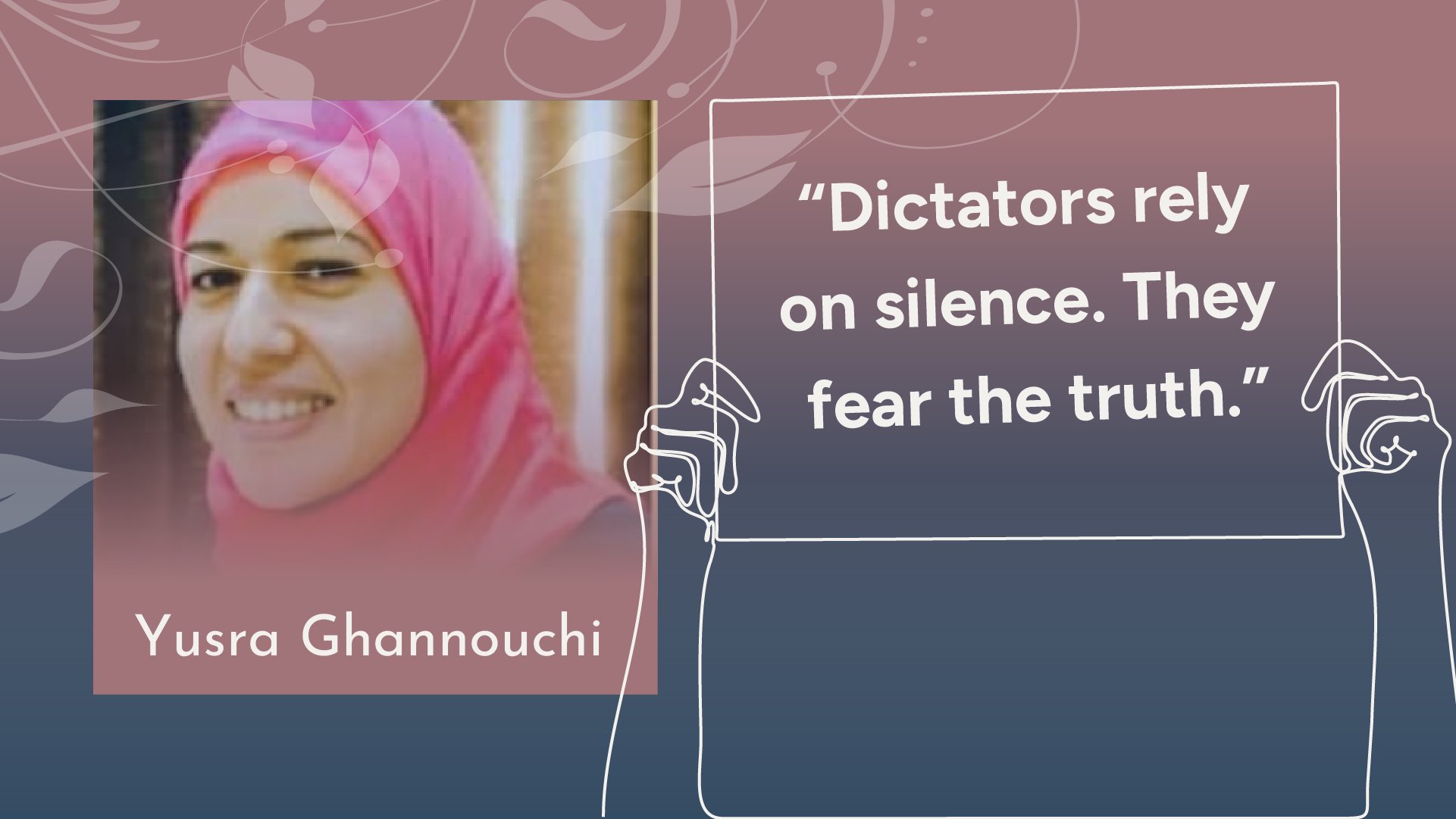 TheKaouther's tweet card. A decade after Tunisia toppled a dictatorship, inspiring hope for freedom and human rights across the region, democracy is in jeopardy again.