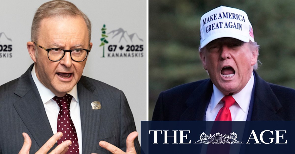 theage's tweet card. The government insists the move is the result of a lengthy biosecurity review rather than negotiations with the Trump administration, which demanded access for US cattle.