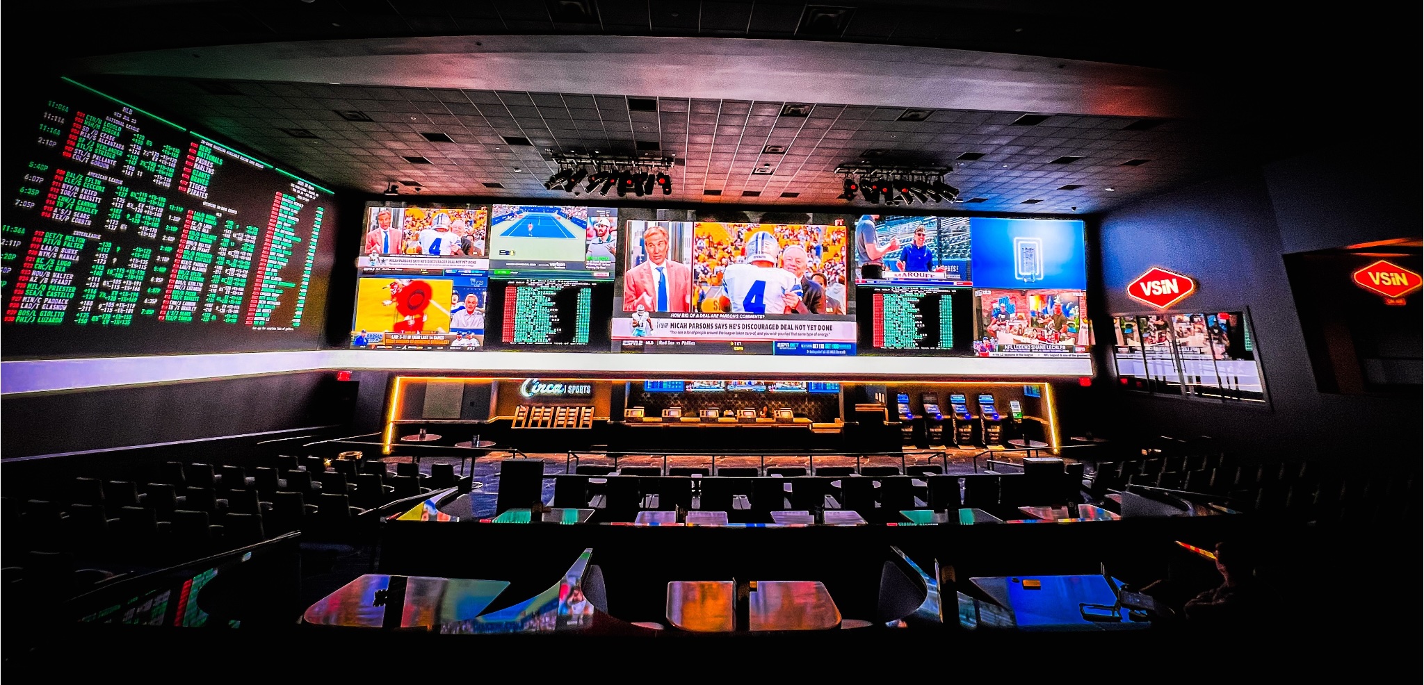 KYDownsRacing's tweet card. Circa Sports Kentucky’s state-of-the-art sportsbook is now open at The Mint Gaming Hall Kentucky Downs in Franklin. The largest sportsbook in the state, and one of the largest east of the Mississip...