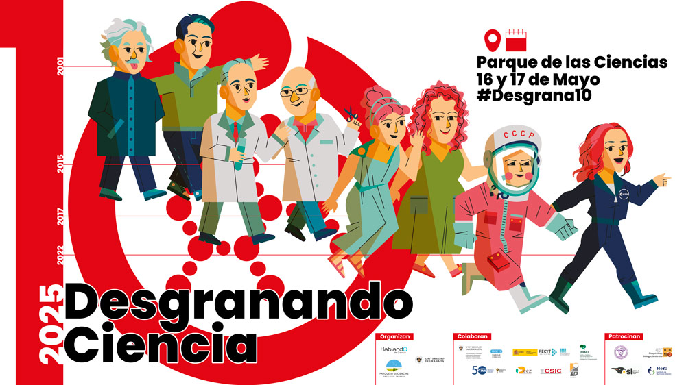 jessigserna's tweet card. Parque de las Ciencias Andalucía-Granada 16 y 17 de mayo de 2025 El evento de divulgación científica referencia en Andalucía vuelve a subirse al escenario del Parque de las Ciencias (Granada) los...