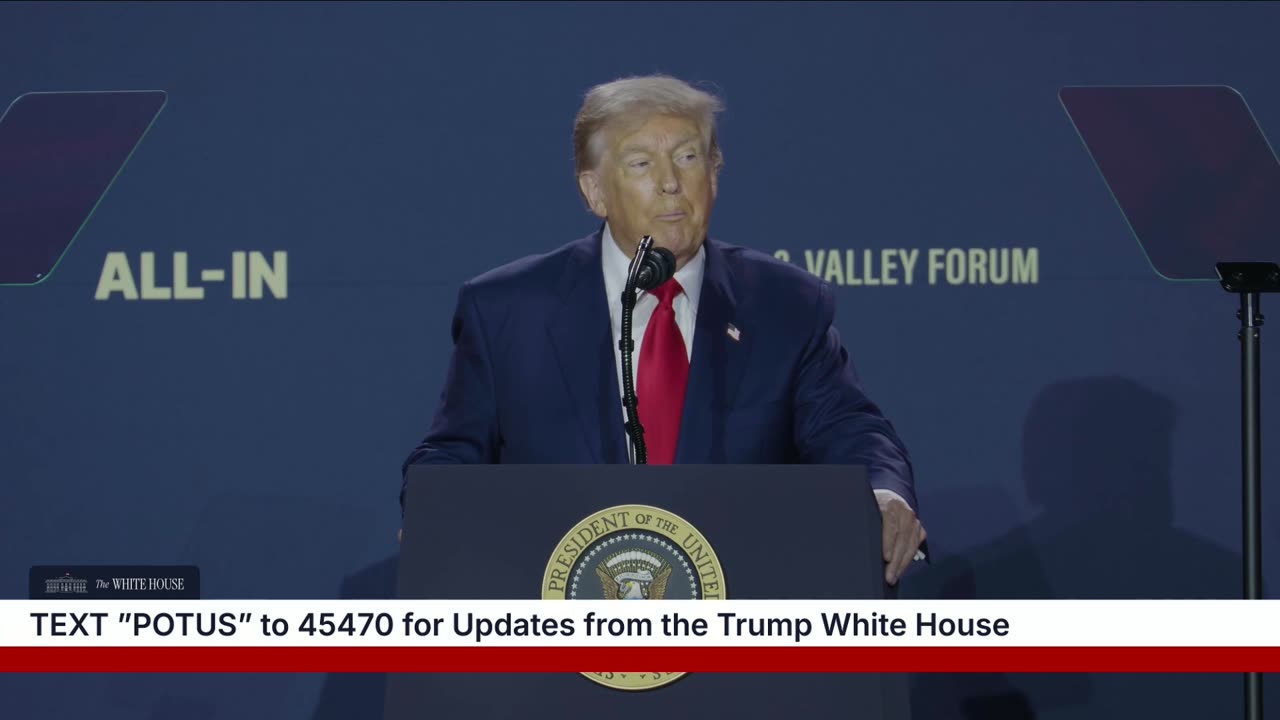MaricopaGOP's tweet card. President Trump Delivers Remarks and Signs Executive Orders at AI Summit