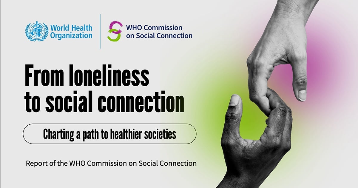 JosephTucker's tweet card. "From loneliness to social connection – charting a path to healthier societies" is the WHO Commission on Social Connection's flagship report, which highlights that social isolation and loneliness are...