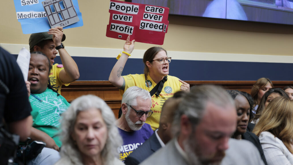 rosebroderick_'s tweet card. Latoya Maddox, an activist, on the fight to protect the needs of disabled Americans, as time runs out to save their Medicaid-funded services.