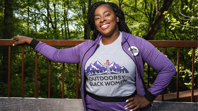 nhoodpublicist's tweet card. Toyin Ajayi, founder of Outdoorsy Black Women, is gearing up for the third edition of “Wellness and Waterfalls,” a retreat held in Blairsville, Georgia, designed to foster rest, sisterhood, and...