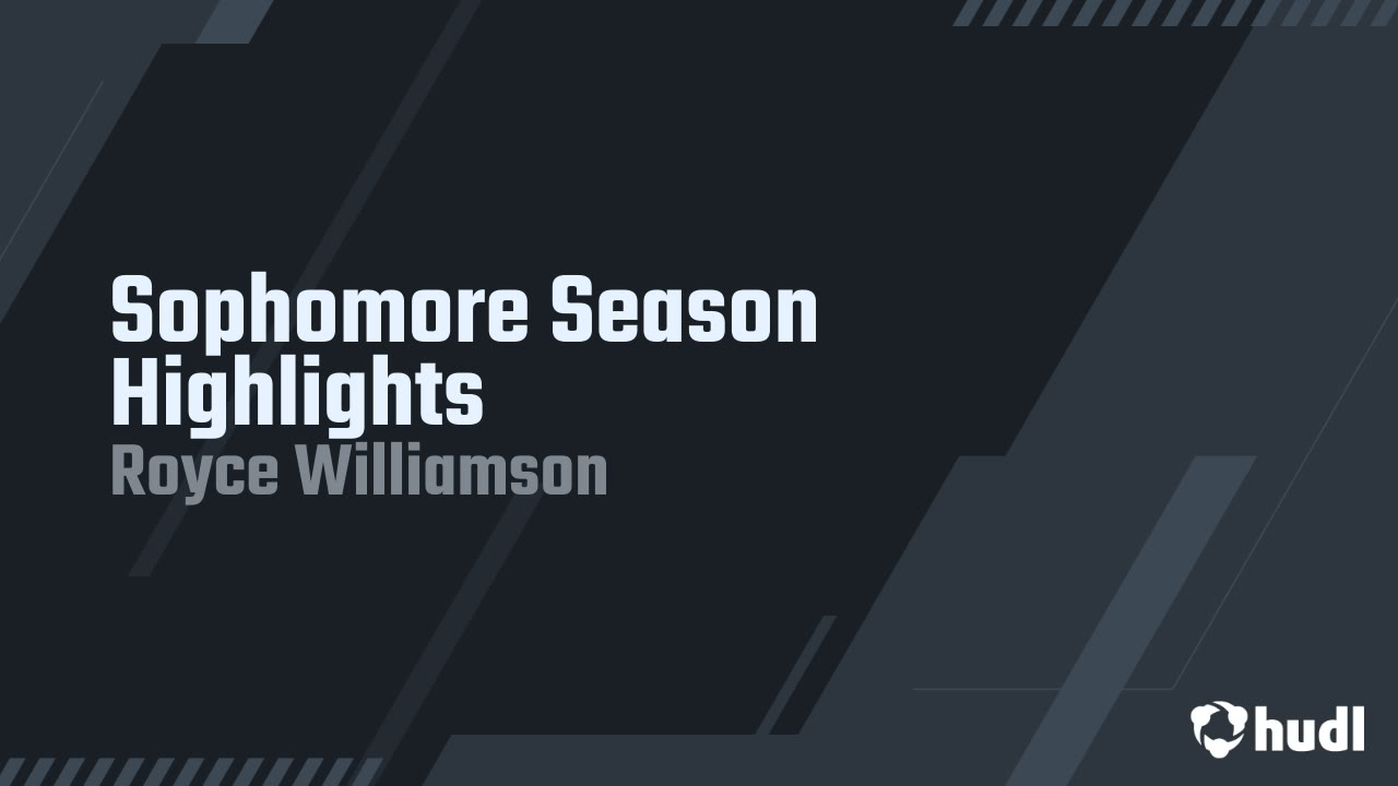 royce_w3's tweet card. Sophomore Season Highlights